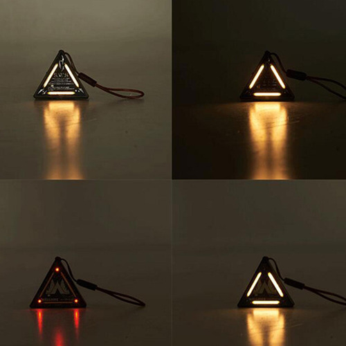 Mini Luz De Advertencia Recargable Con Lanyard Y Estilo A