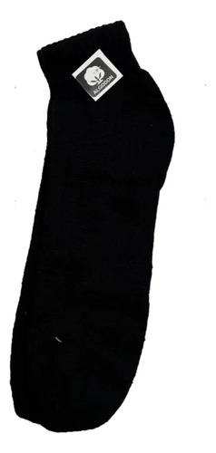 12 Pares Tines Algodón Hombre Negro Blanco Gris Caballero