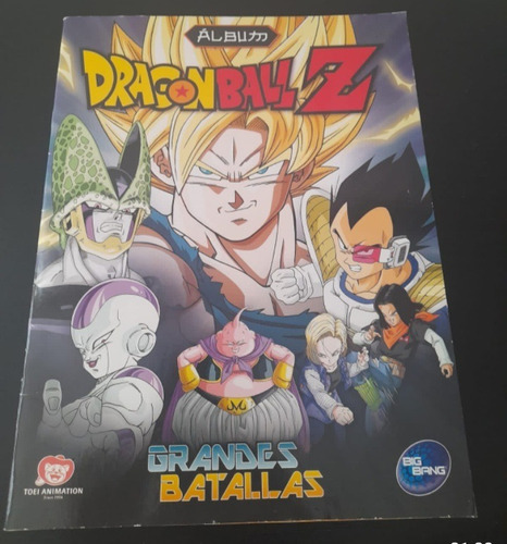 Álbum Dragon Ball Grandes Batallas Completo 