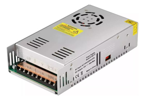 Fuente Conmutada 12v 40a 480w Eliminador Transformador Drive