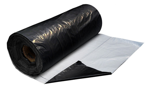 Lona Silagem 8x55m Preto E Branco Silo Grão Forragem Anti Uv