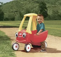 Comprar Little Tikes Cozy Coupe - Coche de Empuje Infantil - Carro Montable para Niños y Niñas - Auto con Claxon, Botón de Arranque - Carrito de Empuje - Ride on para Niños - Color Rojo\u002FAmarillo