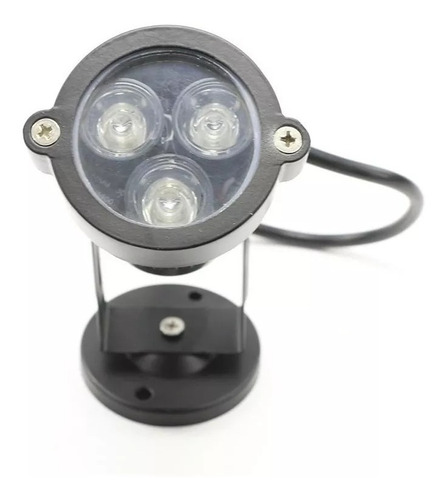 Refletor Espeto Led 4w Tsd 4w 3 Lâmpadas Led Jardim