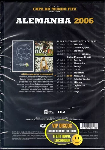 DVD COPA DO MUNDO JOGOS 2006