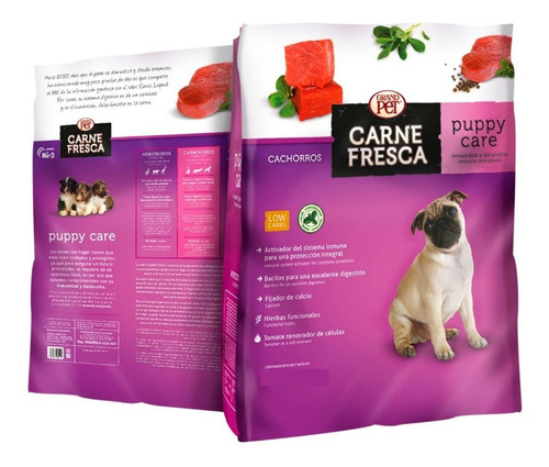 Carne Fresca Grandpet Cachorro 15 Kg - Puppy Care - Original