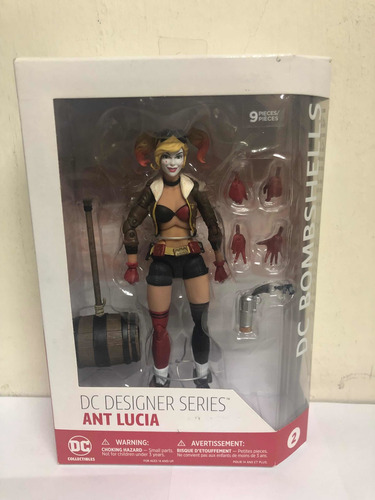 Bombshells Harley Quinn Dc Collectibles Designer Ant Lucia