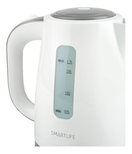 Jarra Eléctrica Smartlife Sl-ce1702 Garantía Oficial Color Blanco/Gris