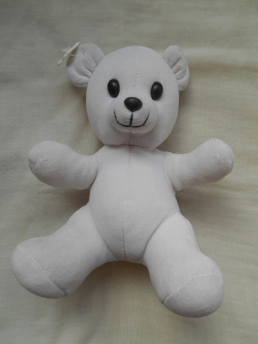 Oso Blanco De Peluche Marca Applause