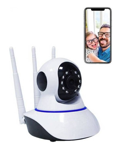 Camara Robotica Inalambrica Wifi 3 Antenas 360º