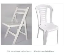 Comprar Alquiler De Sillas Madera Plastico  Alquiler\u002Fno Venta Evento