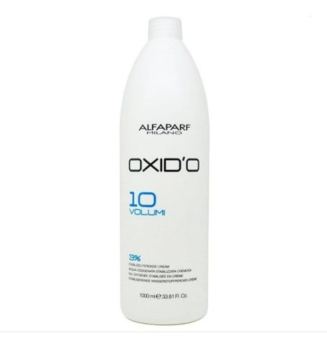 Oxidante Oxid'o Alfaparf 1000ml 10 20 30 40 Volúmenes