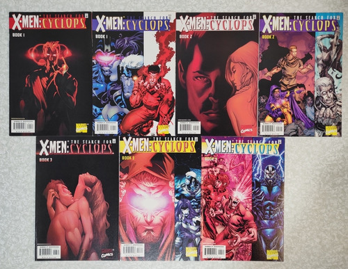 X-men: The Search For Cyclops Mini Completa Ed. Marvel Hq 