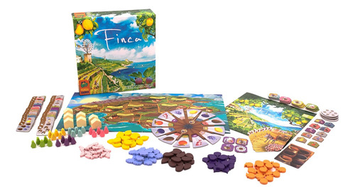 Juego De Mesa Finca: Juego De Estrategia De Entrega Y Gestió