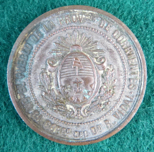 Medalla El Pueblo De Corrientes A Sus Fundadores 1888 (8)