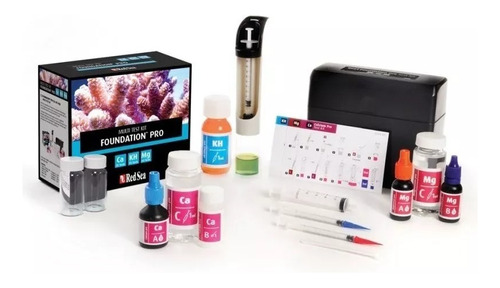 Red Sea Foundation Multi Test Kit Pro Ca Mg Kh 225 Test
