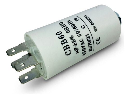 Condensador Capacitor Redondo 100uf 400 500 450v Cbb60 Cbb65