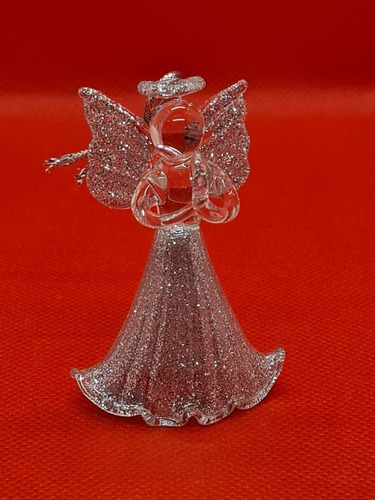 Ángel De Vidrio Deco Navidad Deconamor Regalos