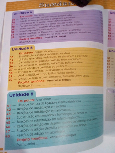Química Orgânica Martha Reis + Livro Complementar (Usado)