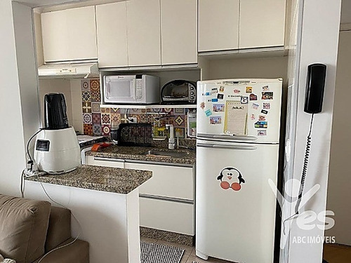 Imagem 9 de 19 de Ref.: 2047 - Apartamento Com Condomínio,02 Dormitórios Sendo 01 Suíte E 02 Vagas Na Vila Assunção, Santo André - Sp - 2047
