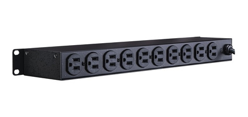 Pdu Distribución Energía 10 Tomas Traseras 1ur 120 Vca