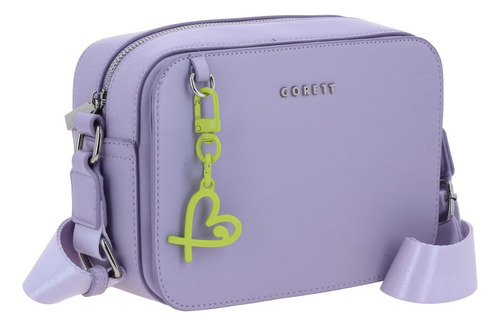 Bolso Tipo Crossbody Gorétt By Chenson Lizzie P25 Lila Lisa Níquel Lila