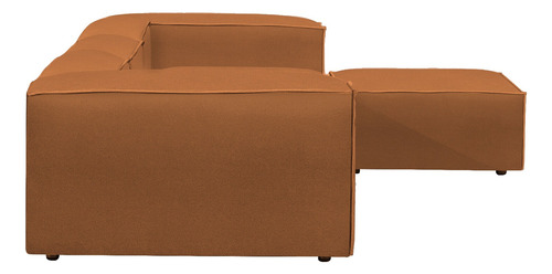 Sala Esquinera Moderna Latt Sillón Modular Soft Microleather