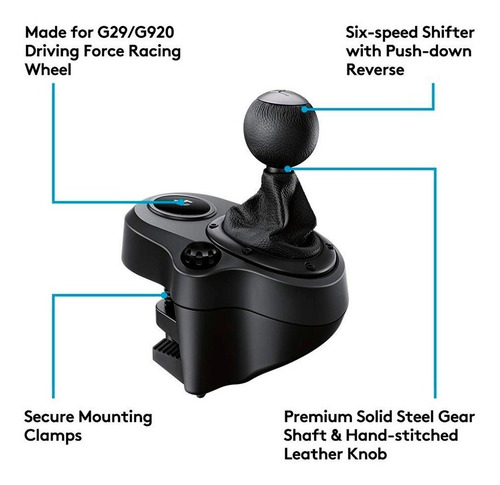 Imagen 8 de 10 de Palanca De Cambios Logitech G29 G920 Driving Force Shifter