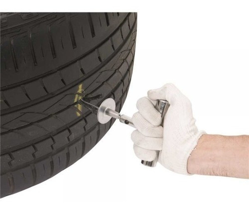 Jogo Para Reparos De Pneus Com Aplicador 6 Peças Jrv 4000