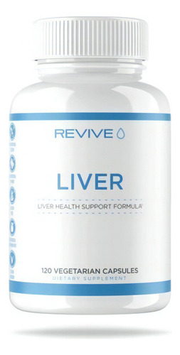 Revive Liver Liver Health 120 cápsulas com sabor insípido