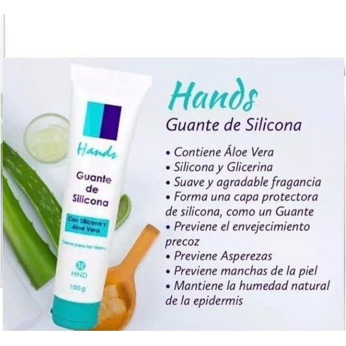 Crema De Manos Guante De Silicona Hinode. Pack 1 Unid.