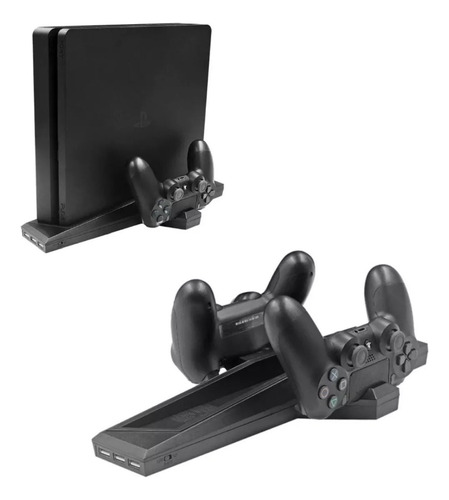 Cargador Para Mando Ps4 Fat Slim Base Cooler Hub
