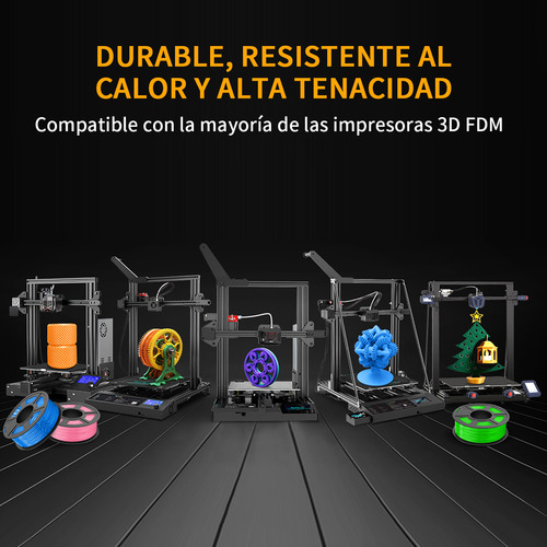 Filamento Abs Sunlu De 1,75 Mm Para Impresora 3d De 1 Kg Color Sunlu Abs Black