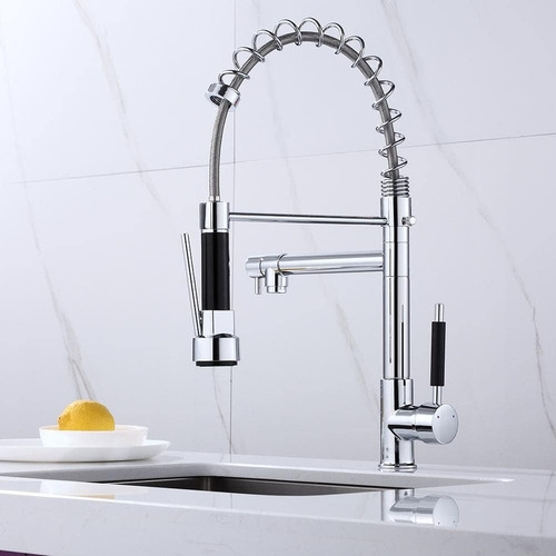 Torneira Gourmet 50cm Cromada De Bancada Belcca Tgm50c-bz Prateado Premium