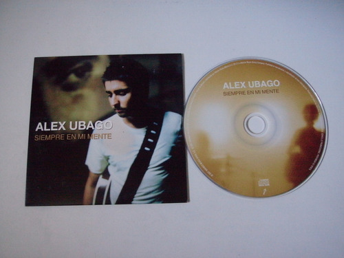Alex Ubago Cd Single - Siempre En Mi Mente - Wea 2007