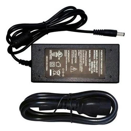 Dahua Psu1205d Fuente De Poder Saxxon Regulada 12vcd 5 A /vc