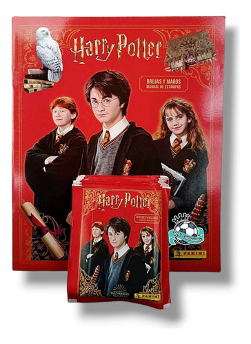 Álbum Harry Potter Anthology + 25 Sobres De Estampas Panini