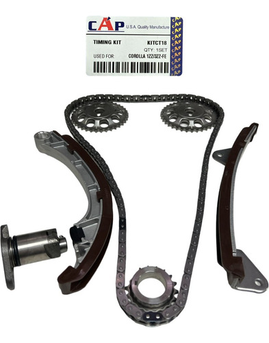 Kit De Cadena De Tiempo Toyota Corolla 1zz 3zz