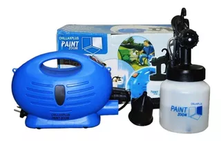 Kit Completo Para Pintar,pulverizador + Compresora + Pote