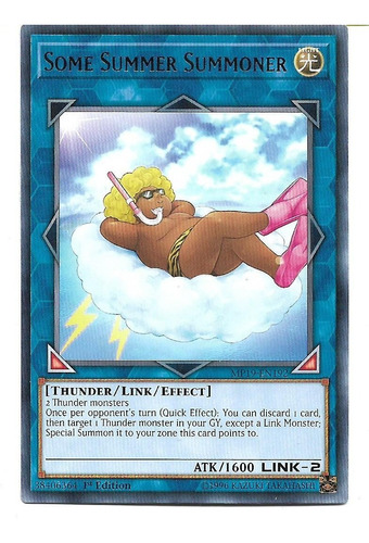 Carta Yugioh Some Summer Summoner