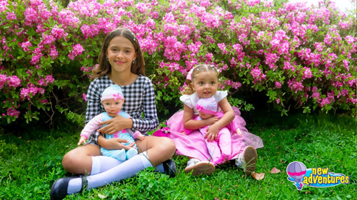 2 Muñecas Bebe Abrazos Con Sonidos De Tamaño Real