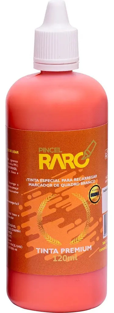 Tinta De Marcador De Quadro Branco Laranja 120ml