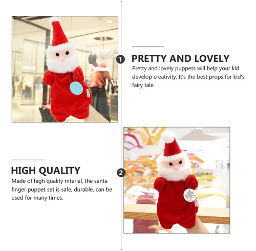 1 Pieza De Juguete Navideño, Adorable Marioneta, Minianillo