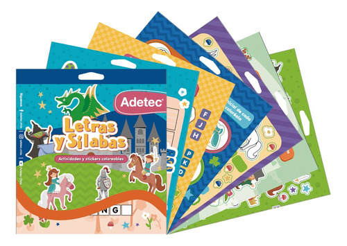 Block De Stickers Y Actividades Letras Y Silabas 0