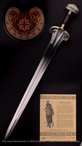 Espada Eowyn Rohan Señor De Los Anillos Oficial United Lotr