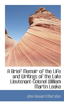 Libro A Brief Memoir Of The Life And Writings Of The Late...