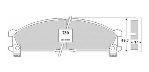 Pastillas Freno Nissan Terrano 2.4 2014 Motor Ka24de D22 2wd