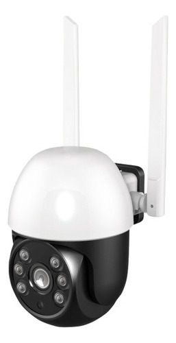 Demasled  Domo-43 Camara Seguridad Wifi Exterior App Smartlife Tuya Color Blanco