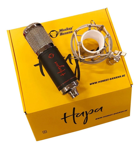 Imagen 5 de 11 de Microfono Condenser Monkey Banana Hapa Usb Podcast Streaming