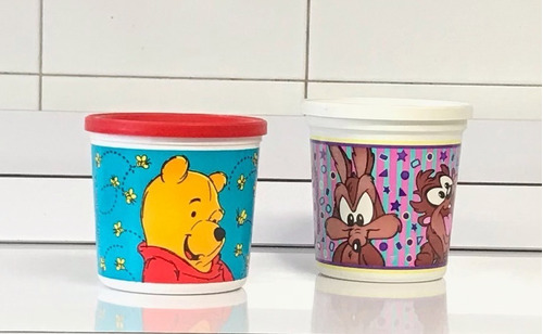 Potes Decorativos, Winnie The Pooh Y Monstruo De Tazmania 