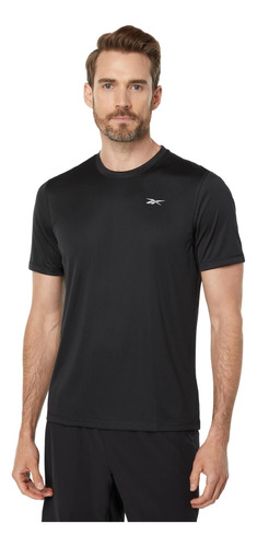 Camiseta Reebok Standard Running Essentials Para Hombre, Log